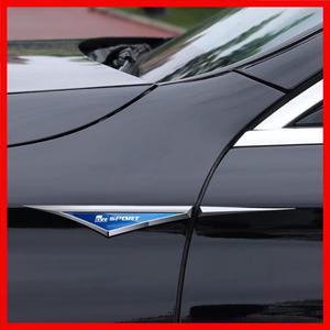 합금 자동차 스티커, GR 스포츠 도요타 YARiS 수프라 코롤라 프리우스 해리어 캠리 타코마 벤자 라브 4 용