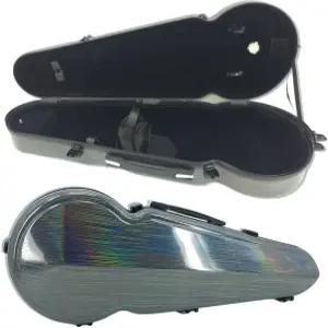 우키무스 비올라 케이스 16인치 카본 파이버 하드 백팩 15-16.5인치 사이즈 조절 가능한 넥 패드 두꺼운