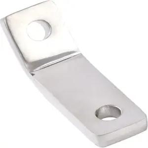 할리 커스텀 스프링거 프론트 엔드를 위한 헤드라이트 브래킷 마운트 304 스테인리스 스틸로 마감 처리와