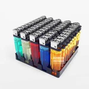 휴대용 397PTK31 라이터(투명) 50개입 촛불라이터 가스라이터