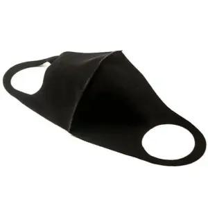 EA 겨울철 방한 패션 마스크 검정 4개 세트 보온