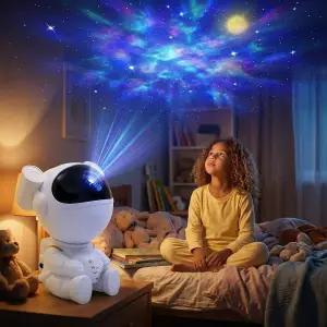 테시탑 우주비행사 갤럭시 프로젝터 침실 야간 조명 프로젝터용 라이트