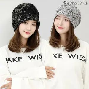 스팽글이중직패션비니2종