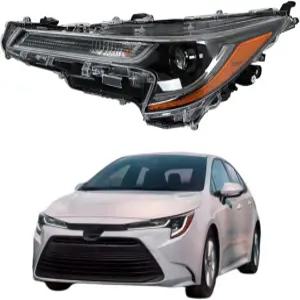 토요타 코롤라 2023 L LE 프로젝터 헤드램프 81150-02Q70 헤드라이트 어셈블리용 실스크벳 1PC 운전석 교체