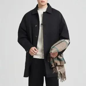 픽호샵 하프 남친 가을 키작남 코트 발마켄 트렌치 칼라 꾹3