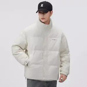 키체샵 남사친 상의 패딩 보온 유행 오리털 점퍼 럭셔리 방스탠드넥 HO1