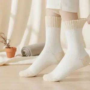 [하프클럽/]겨울용 남녀용 두꺼운 융안감 양말