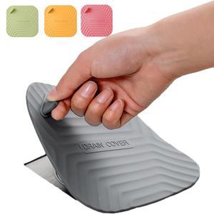 1PC 욕실 바닥 배수 냄새 방지 실리카 탈취제 하수구 패드 플러그 곤충 커버 탈취 화장실