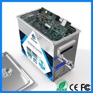 Granbo 4.5L 초음파 세척기 200W 다중 주파수 40~200KHz 식품 등급 스테인리스 스틸 실험실 전문 및 추출