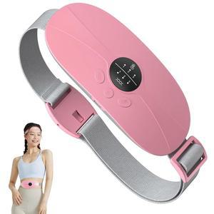 생리통을 위한 키스리프 보호용 온열 패드 3가지 레벨과 진동 마사지 모드가 있는 무선 생리 선물 핑크 DS AT