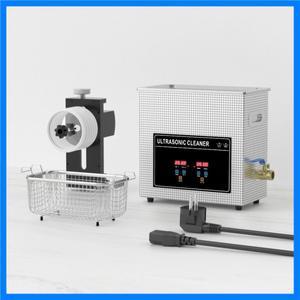 6L 비닐 레코드 초음파 세척기 금속 브래킷 포함 저속 2RPM/MIN EP 7 LP 12인치 레이블 세이버 알루미늄 CN