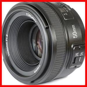 YONGNUO YN50mm F1.8 Nikon F 마운트 D7200 D90 D610 DSLR 카메라 용 표준 프라임 렌즈 자동, Canon 6D