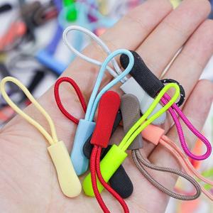 지퍼 헤드 풀 로프  탈부착 가능 옷 다운 재킷 펜던트 가방 재봉 액세서리