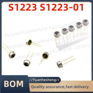 1개/로트  및 새 제품 S1223 DIP-2 핀 알루미늄 실리콘 포토다이오드 MAX 파장 960nm 320nm-1100nm