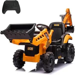 리모컨이 장착된 24V JCB 차량 시트 방향 변경이 가능한 400W 강력한 모터 배터리 구동 전기 자동차 트랙터
