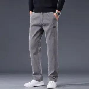록쉬블몰 팬츠 면 남자 가을 캐주얼 솔리드 통 트렌드 HO3