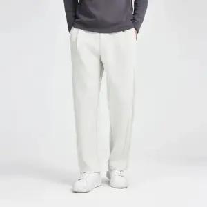 록쉬블몰 바지 남성용 면 가을 캐주얼 스트레이트 솔리드 밴딩 HO3