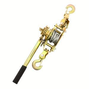 1T-2T 로프 래칫 텐셔너  강화 기어가 있는 수동 풀리  캠핑 및 화물 고정용