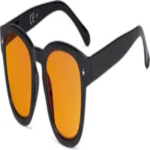 수면을 위한 주황색 틴티드 필터 렌즈가 장착된 케퍼 블루 라이트 차단 독서 안경 - 안티 블루레이 컴퓨터