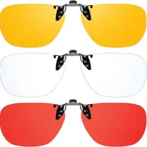 눈의 피로/빛에 민감한 플립업 컴퓨터 게이밍 안경 BL1008을 위한 블루 라이트 차단 안경의 뷰베터 3팩