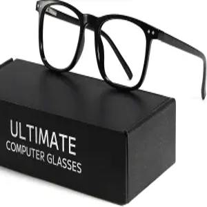 컴퓨터 게임 화면 피로 자외선 차단을 위한 99 블루 그린 라이트 차단 레드 렌즈용 TIJN 수면 안경