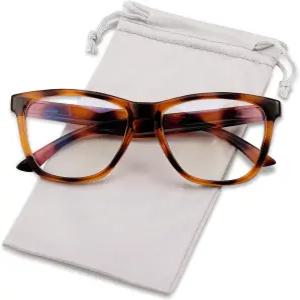 여성용 YMRFW 레트로 블루 라이트 차단 안경 남성용 클래식 스타일 컴퓨터 TV 안티 스트레인