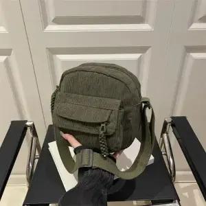 팽블몰 여친 빈티지 가을 캐주얼 크로스백 코듀로이 싱글 트렌드 대용량 캔버스 숄더 HO3