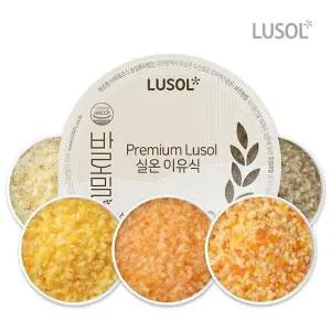 루솔 실온이유식 10팩 컵형 골고루