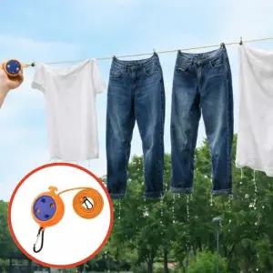 캠핑 빨래줄 여행 빨랫줄 길이조절 10m 소품걸이 다용도 걸이 옷걸이