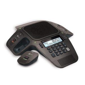 AT&T SB3014 DECT 6.0 컨퍼런스 폰, 4개의 무선 마이크, 블랙