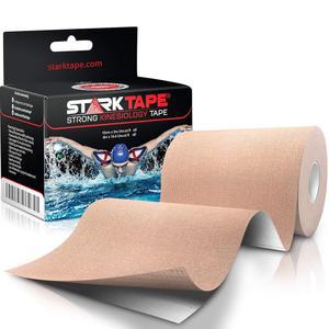 [미국배송] 스타크테이프 키네시올로지 테이프 엑스트라 와이드 4인치 X 16.4인치 롤 - 대근육 그룹의 운동 성능을 지원하고 쉽게 바를 수 있으며 며칠 동안 제자리에 머무르며 라텍스 프리 방수 기능을 제공합니다