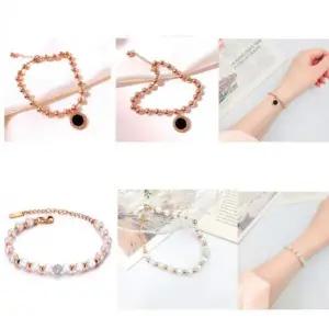 진주 체인 팔찌 예쁜 여성 학생팔찌