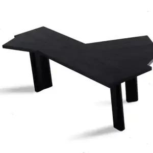 비정형 원목 데스크 인테리어 테이블 사무실 음악 서재 책상