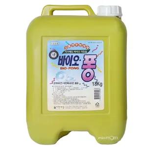 1종 주방세제 바이오퐁 18kg / 업소용 말통 세제 트리오