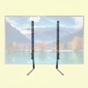 32-60인치 TV스탠드 거치대 높이조절 받침대 다용도 범용 VESA 호환 테이블형