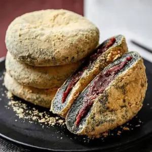 고소한 콩가루 팥앙금 쑥개떡 32개입 콩쑥개떡 찹쌀떡