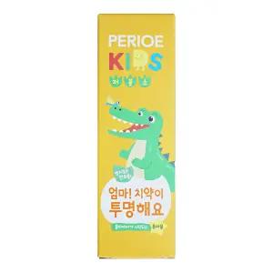 엘지 페리오키즈 치약 엄마 치약이 투명해요 저불소 맵지않은 민트향 80g 1개 양치