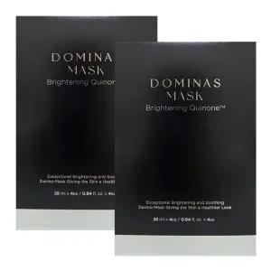 TG도미나스 마스크 브라이트닝 팩 28ml x 4매 (2박스) 미백 주름 개선