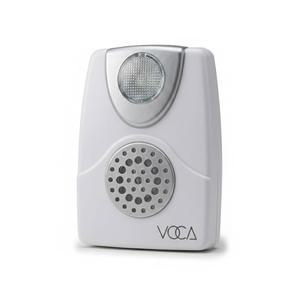 VOCA 전화 벨소리 증폭기 | LED 조명 알림과 함께 큰 울림 시끄러운 지역 및 청각 장애 사용자를 위한 월 u2011 마운트 유선 알림 (TA002)