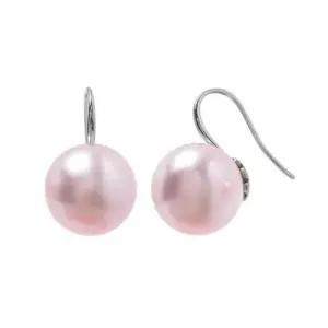 E502 12mm 로잘린 진주 오스트리아 고리 귀걸이 WFFOJXV