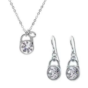 E299 오스트리아 크리스탈 귀걸이 목걸이 WFFO6L0