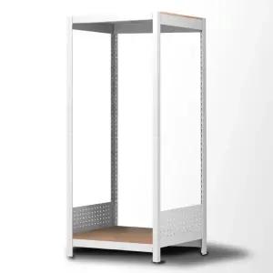 아트박스/스피드랙 홈던트하우스 주방선반 파티션선반 2단 400x400x1650