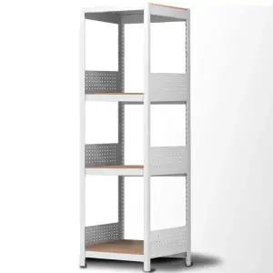 아트박스/스피드랙 홈던트하우스 주방선반 파티션선반 4단 400x400x1950