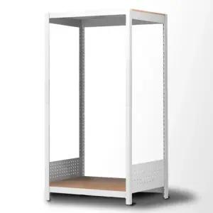 홈던트하우스 주방선반 사이드 파티션선반 2단 600x400x1650