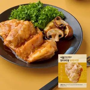 [똑똑한식단] THE 맛있는 유린기맛 닭다리살 5팩(팩당100g내외)