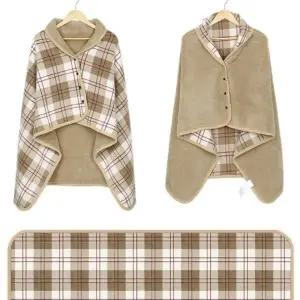 학생 캠핑 모포 캠핑 제작 레져 대형후드 어깨단추 차량용 판촉물 똑딱이담요 망토