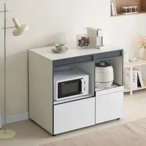 루멘 1000 광폭 오픈형 멀티 렌지대 주방수납장 BOS116