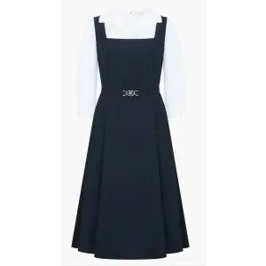 [라인어디션](김해점)오픈카라 원피스 NMWOPQD030