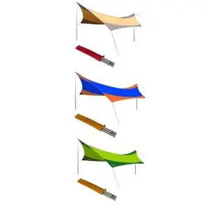 캠핑 여행 낚시 피크닉 다용도 야외 헥사 타프 멀티 해변 캠핑장 휴가 바캉스 소품 용품