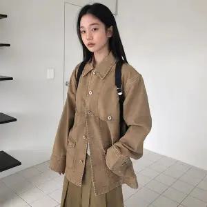 [메이비베이비] Drowse Jacket (워시드베이지)